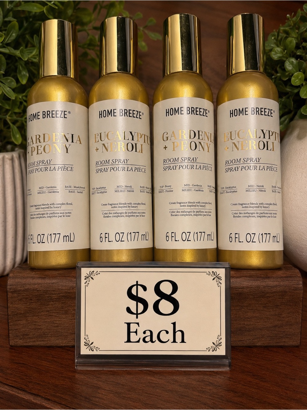 ✴️New✴️Room Sprays - Gardenia Peony & Eucalyptus Neroli 6oz